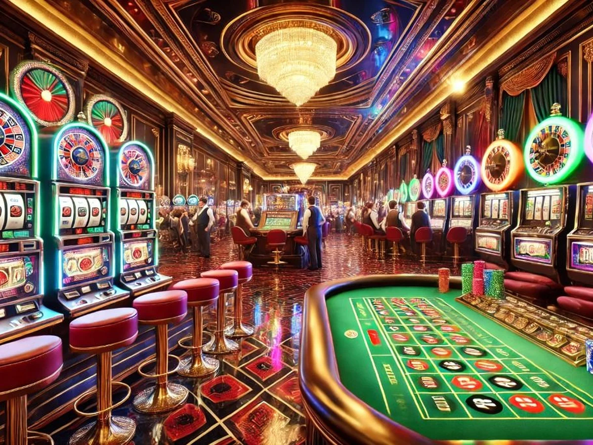Tampilan visual permainan slot EVOSTOTO pada perangkat mobile